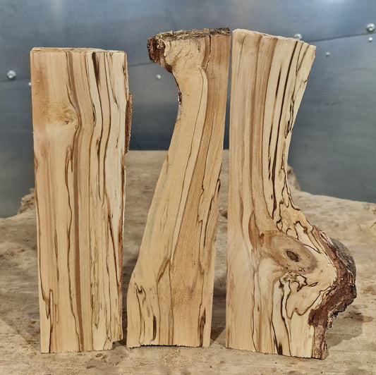 Drechselholz Birke Set