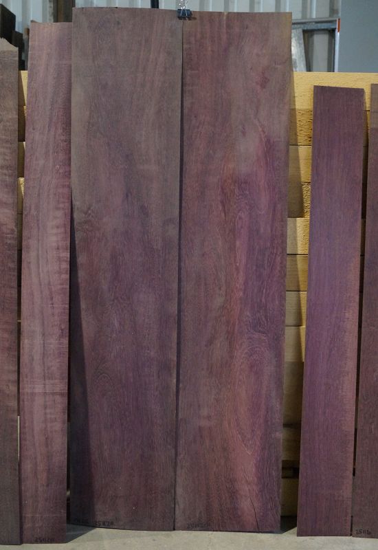 Boden & Zargen Set Purple Heart Akustik 251120 B-Ware
