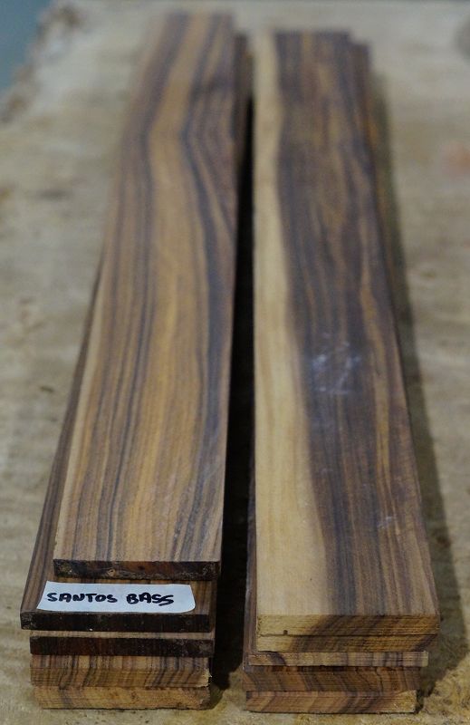 Griffbrett Santos Palisander Bass