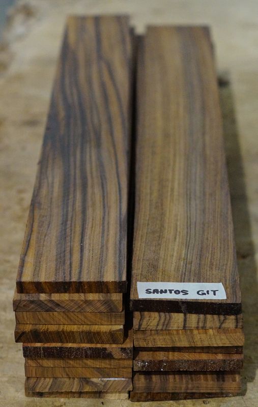 Griffbrett Santos Palisander Gitarre