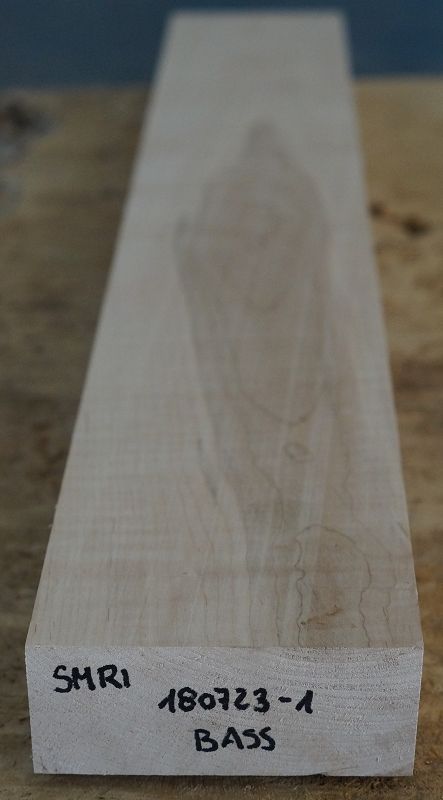 Halsrohling Soft Maple Riegel 180723-1 Bass