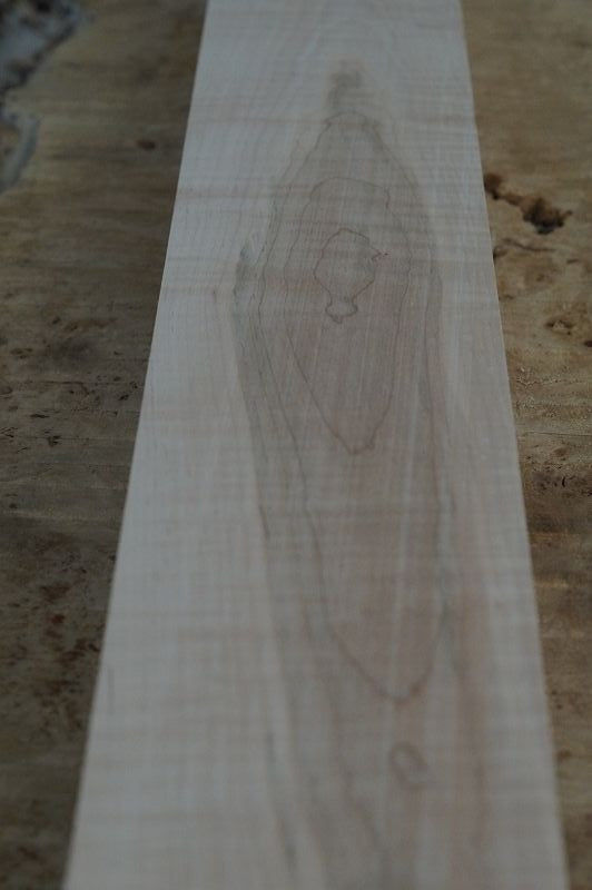 Halsrohling Soft Maple Riegel 180723-1 Bass