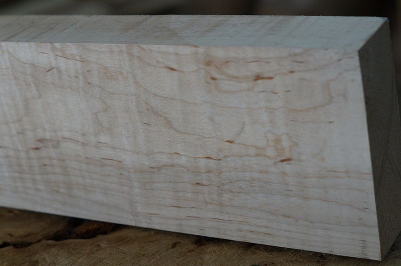 Halsrohling Soft Maple Riegel 180723-1 Bass
