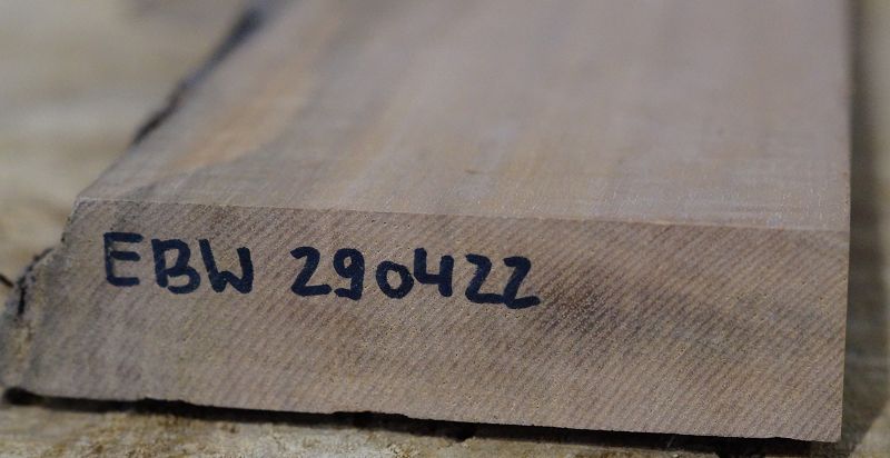 Halsrohling Ebenholz Weiß Riegel 290422