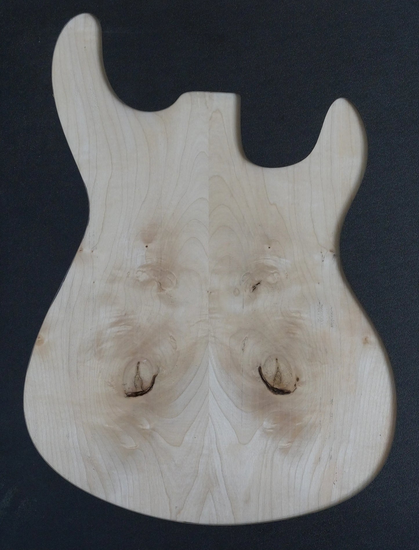 Aufleimer Ahorn LesPaul 17mm P2 Wormy