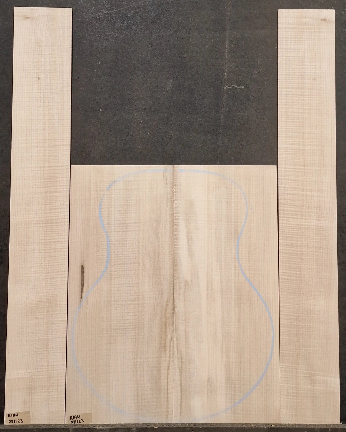 Boden & Zargen Set Riegelahorn 091123