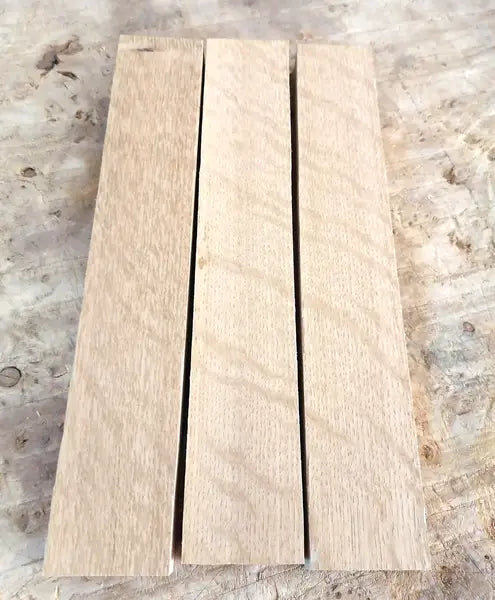 Drechselholz Eiche Set 3 Stück