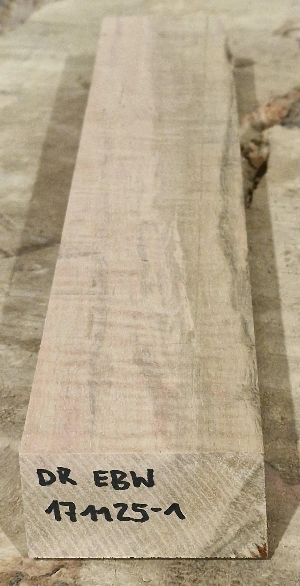 Drechselholz Ebenholz 171125-1