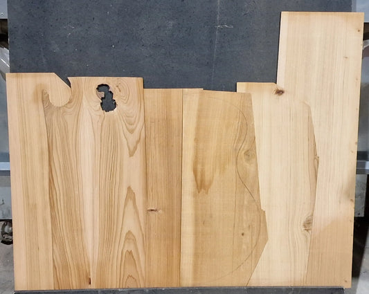 Drechselholz Libanon Zeder Set 171125