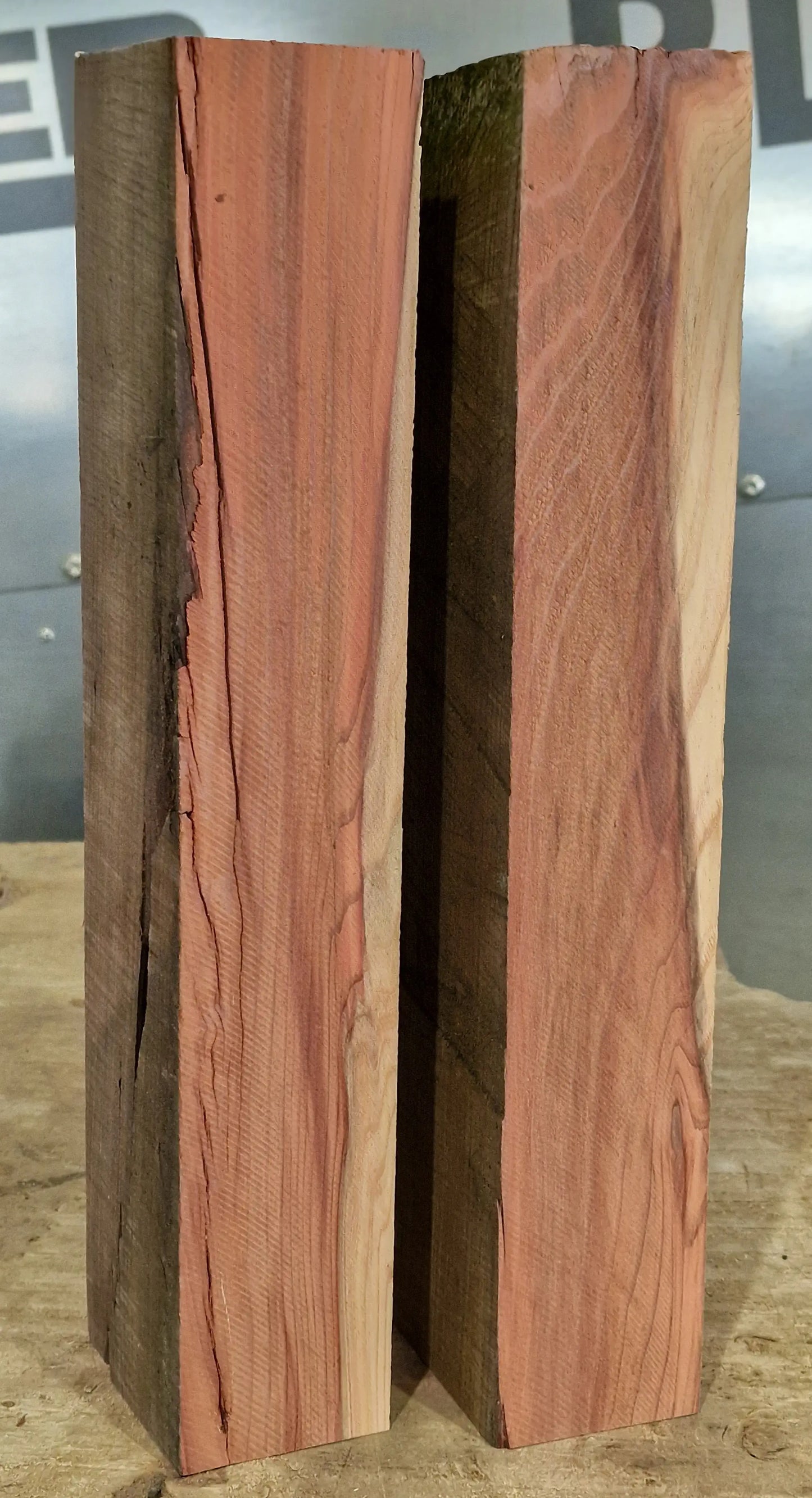 Drechselholz Redwood Set 080925-1