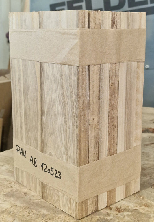 Drechselholz Paulownia Set 120523