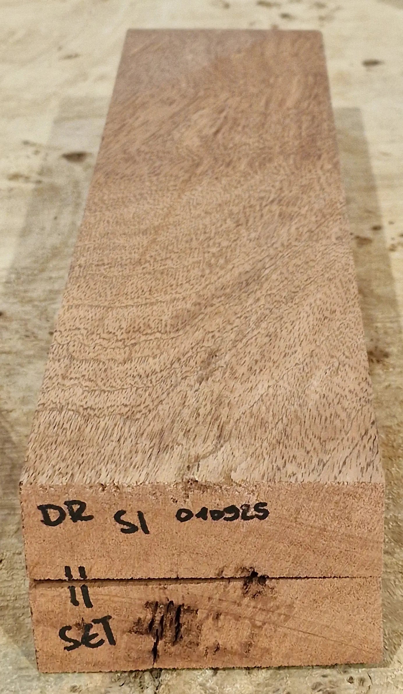 Drechselholz Sipo Set 010925