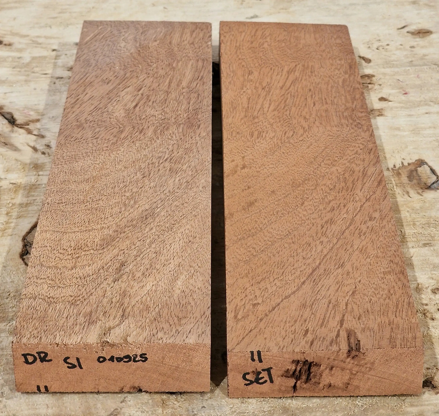 Drechselholz Sipo Set 010925