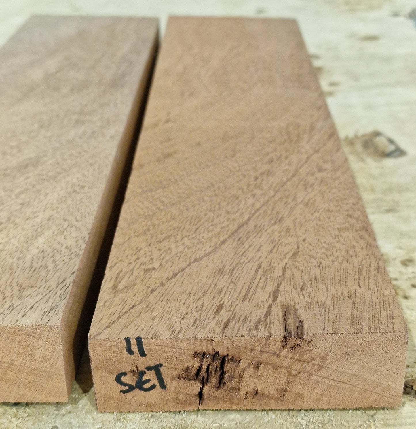Drechselholz Sipo Set 010925