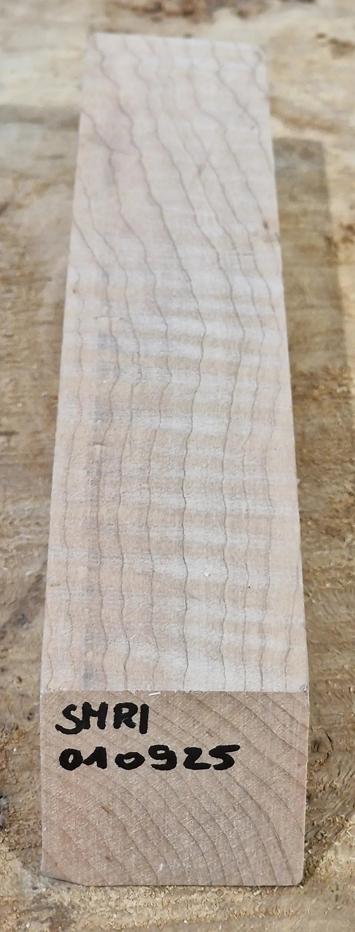 Drechselholz Soft Maple Riegel 010925