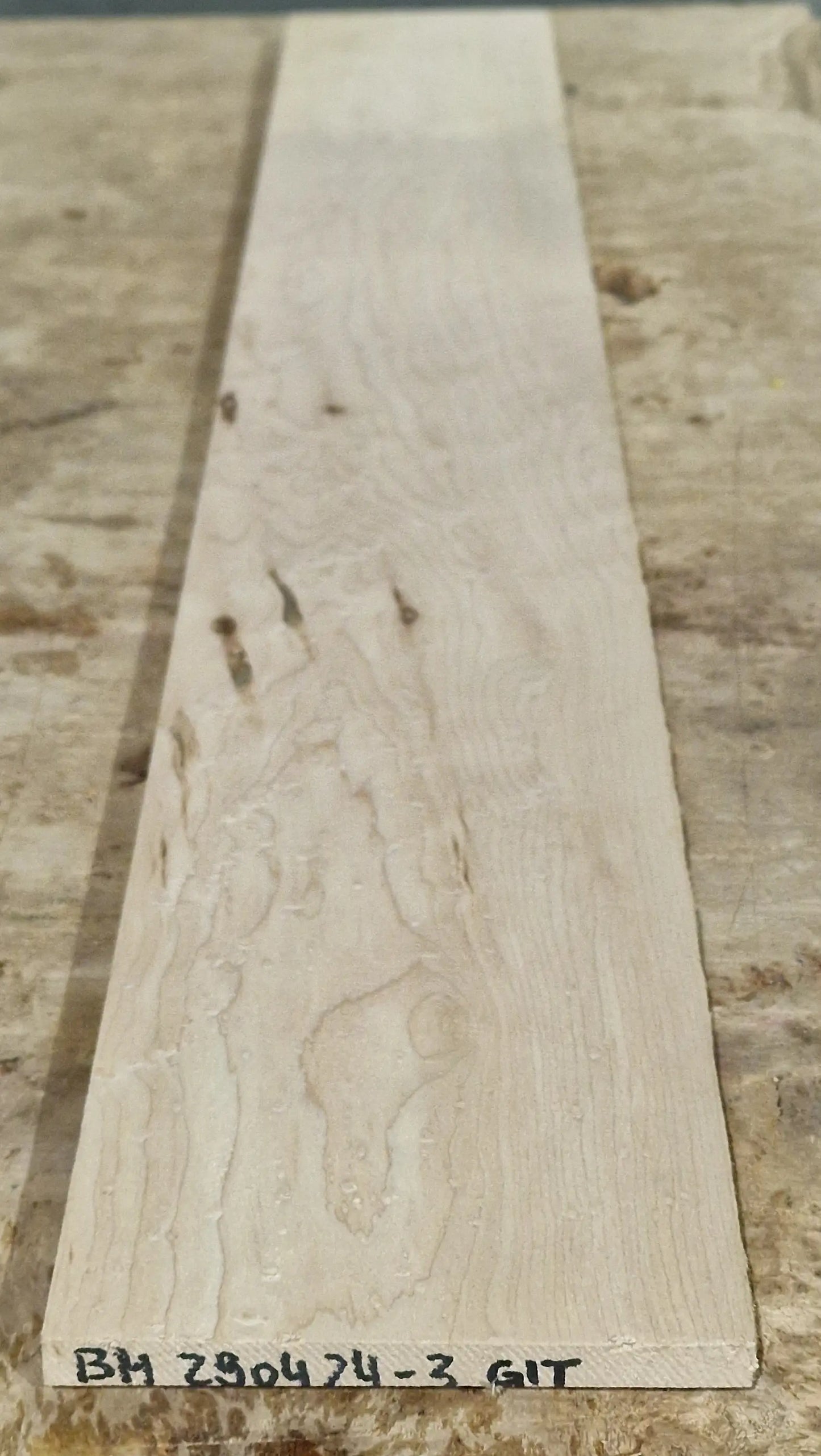 Griffbrett Birds Eye Maple 290424-3 GIT