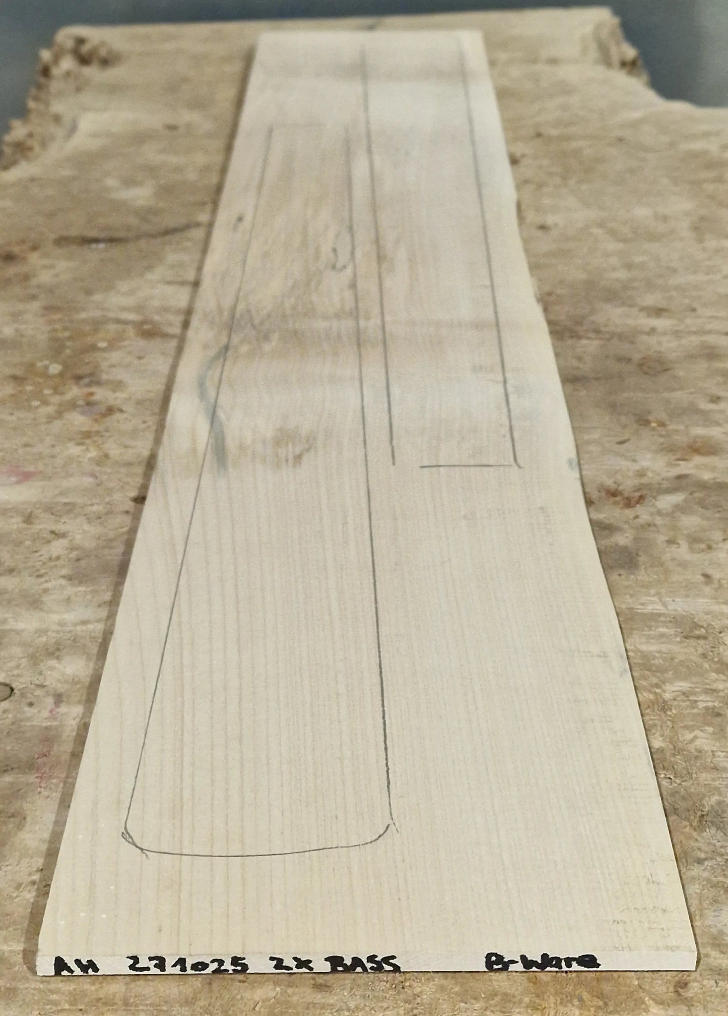 Griffbrett Ahorn 271025 B-Ware