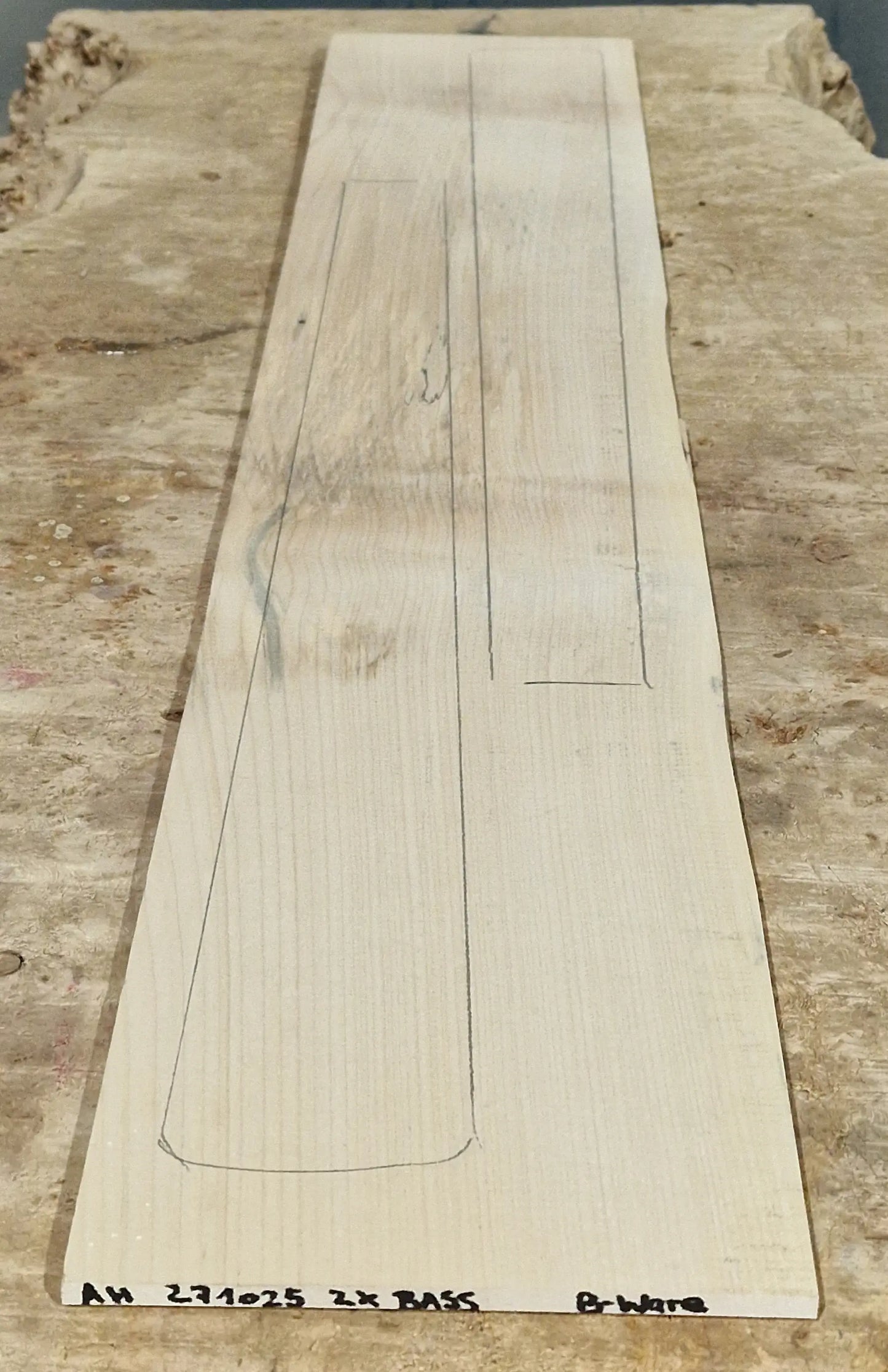 Griffbrett Ahorn 271025 B-Ware