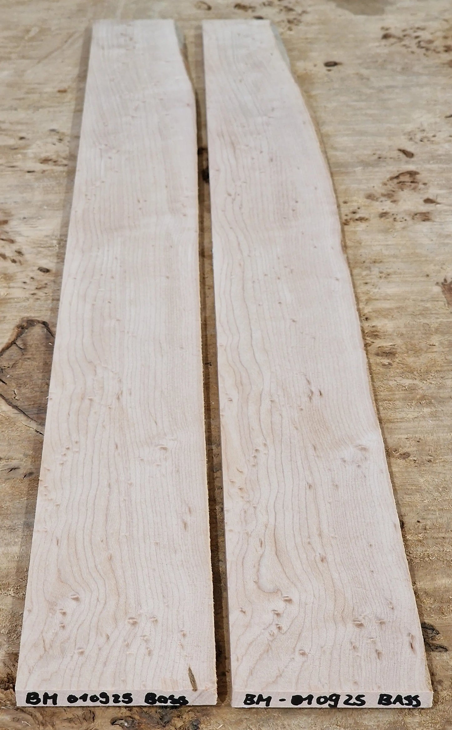 Griffbrett Birdeye Maple Bass 010925