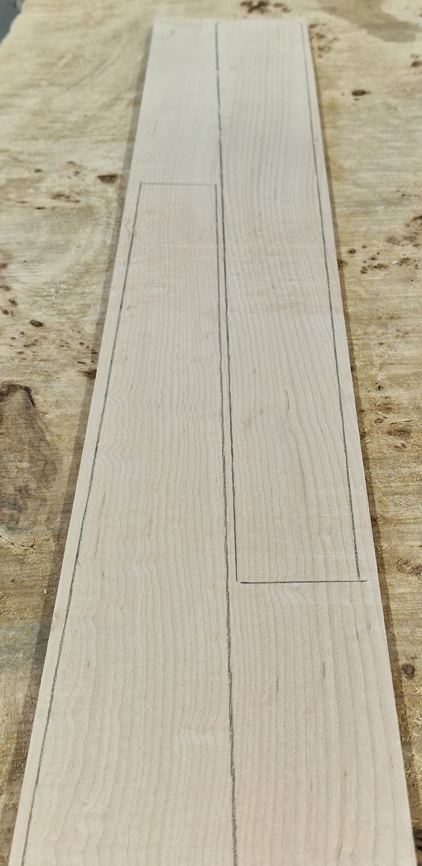 Griffbrett Blister Maple 290825 Bass