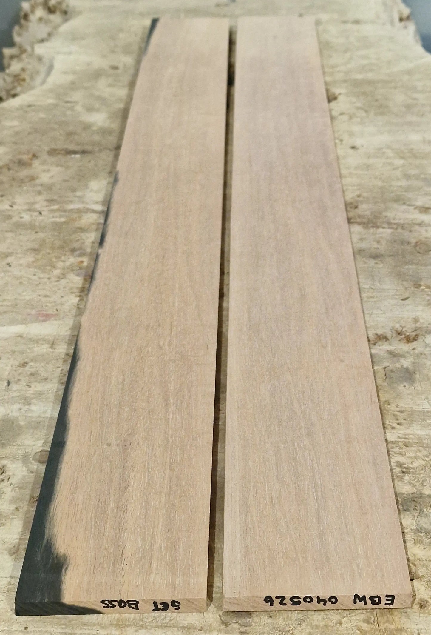 Griffbrett Ebenholz 040526 Bass Set