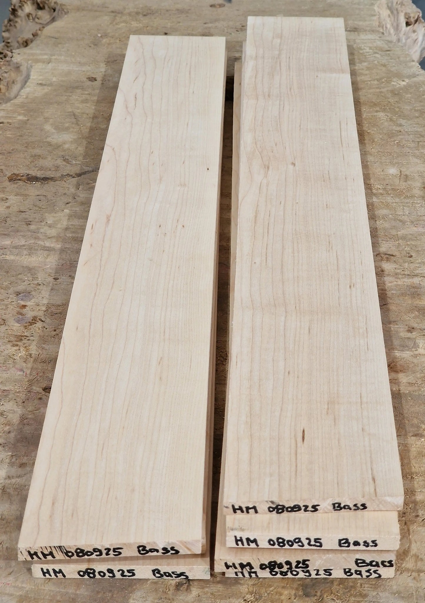 Griffbrett Hard Maple 080925 Bass