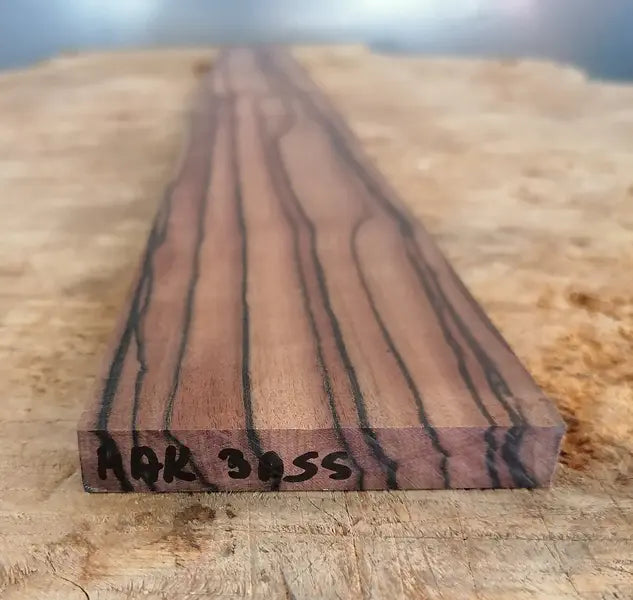 Griffbrett Makassar Ebenholz Bass