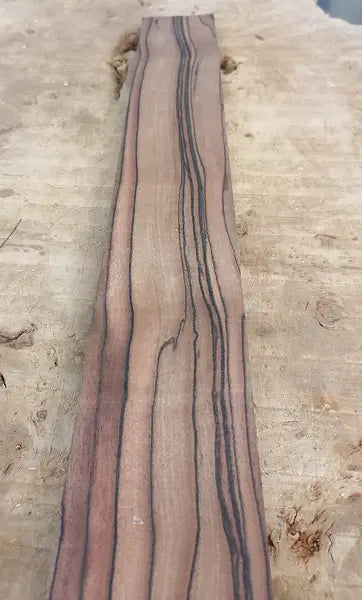 Griffbrett Makassar Ebenholz Bass