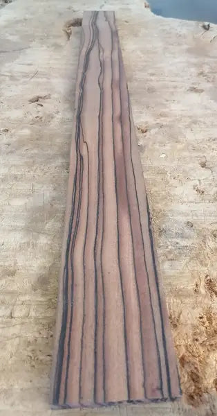 Griffbrett Makassar Ebenholz Bass