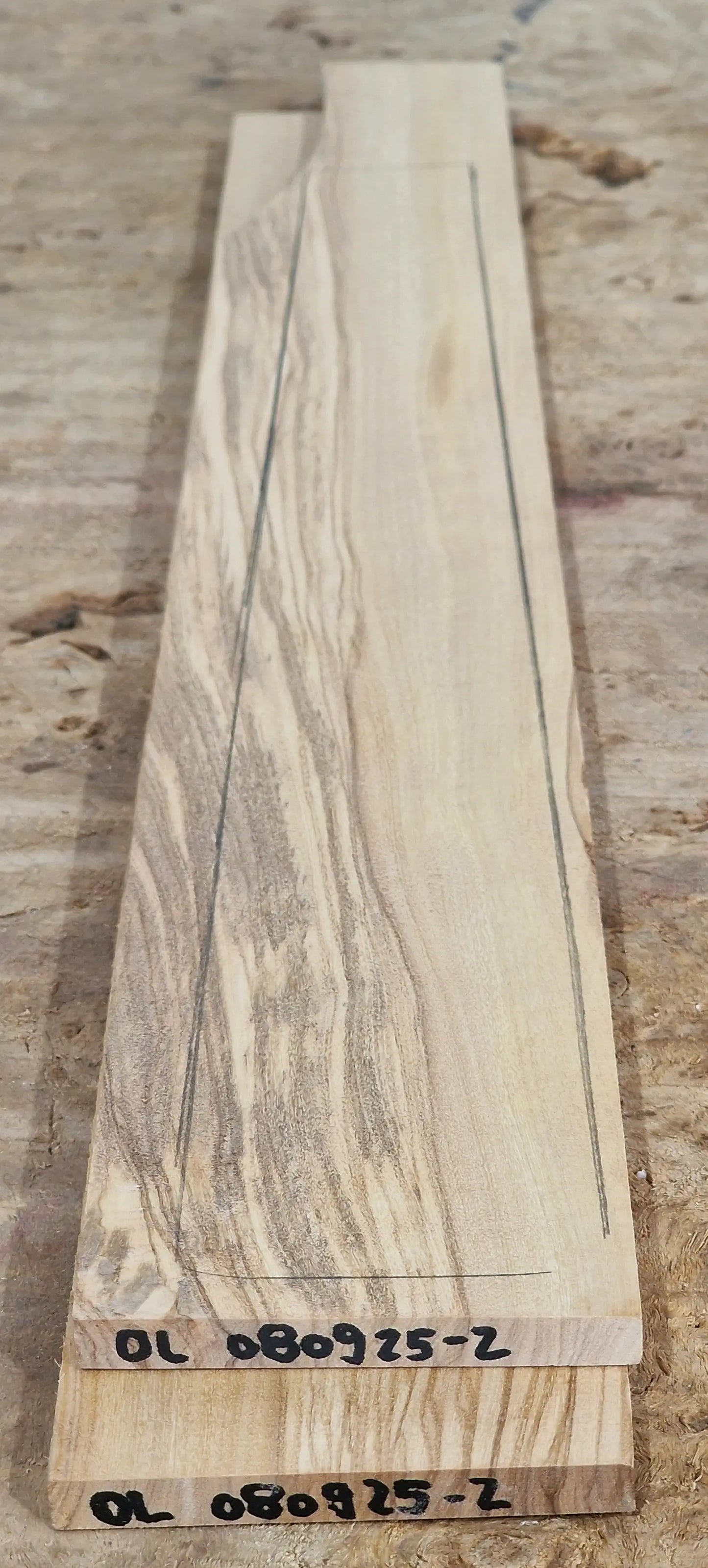 Griffbrett Olive 080925-2