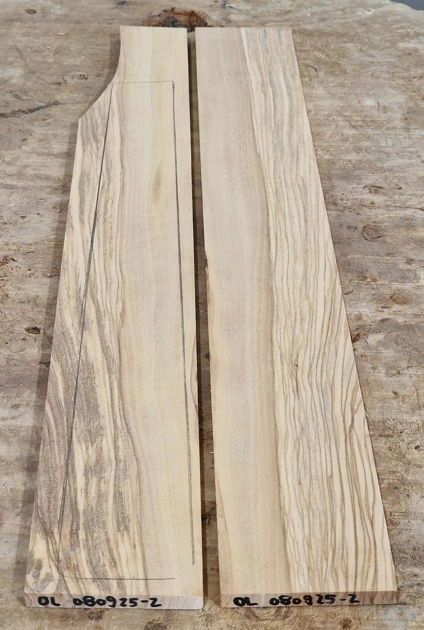 Griffbrett Olive 080925-2