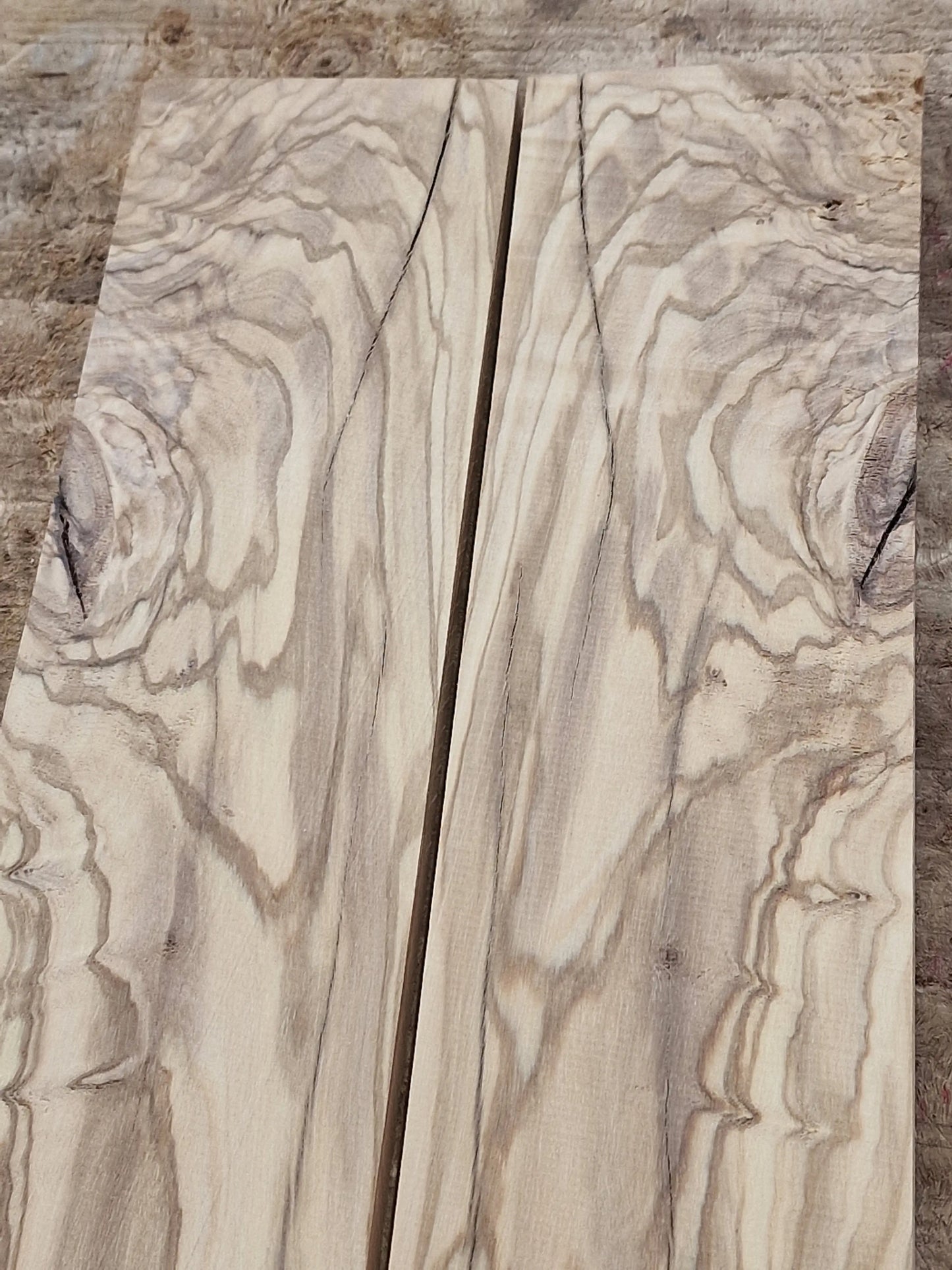 Griffbrett Olive Set 080925 B-Ware