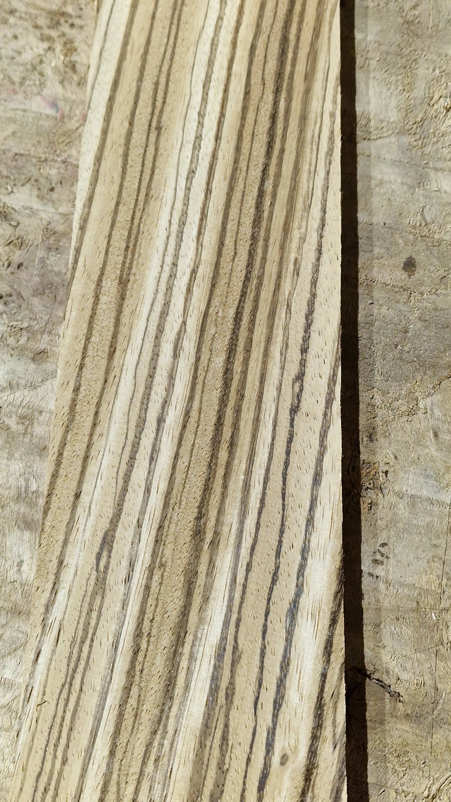 Griffbrett Zebrano 171125