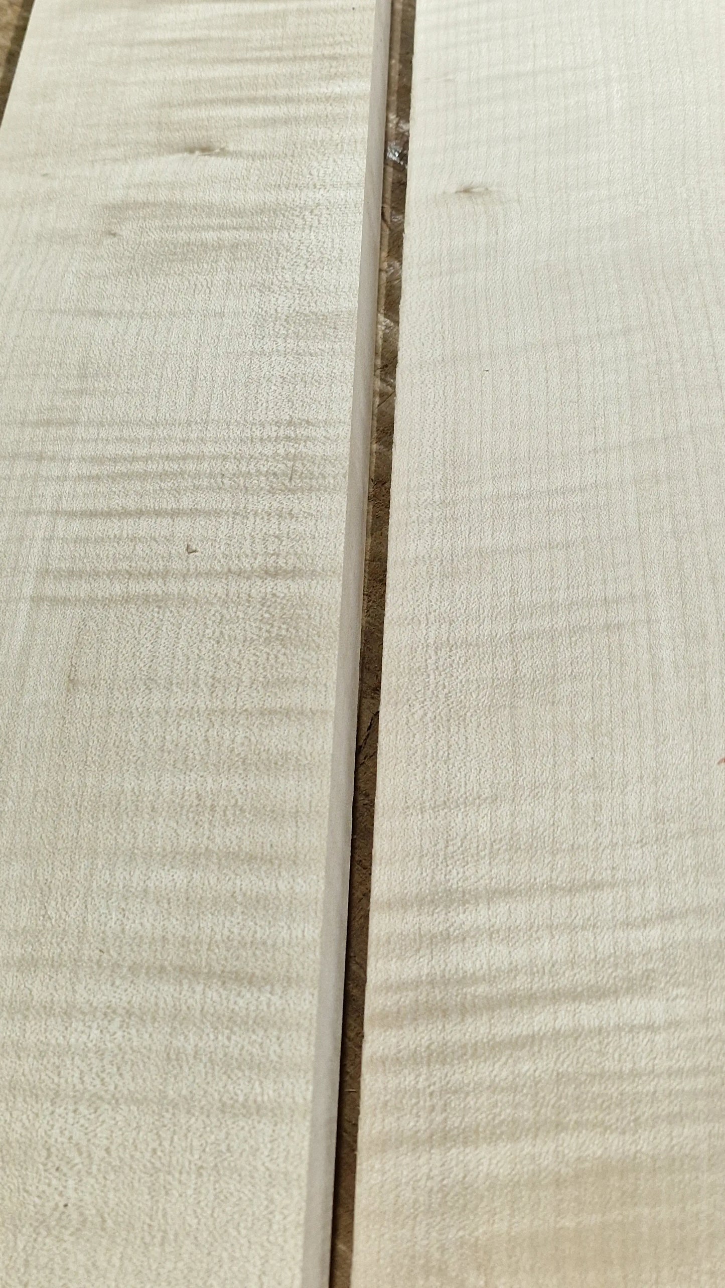 Halsrohling-Griffbrett Set Riegelahorn 171125