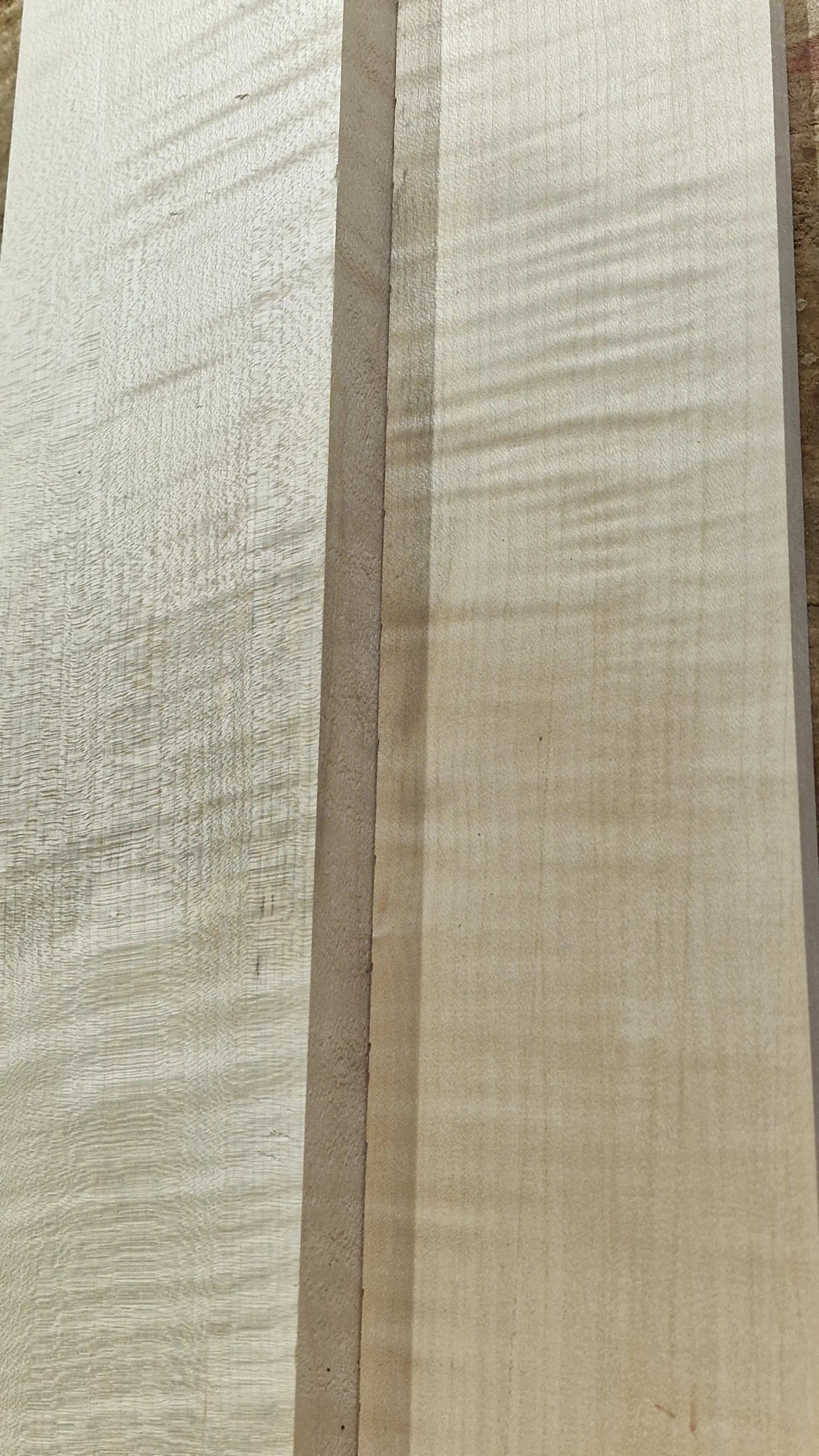 Halsrohling-Griffbrett Set Riegelahorn 171125