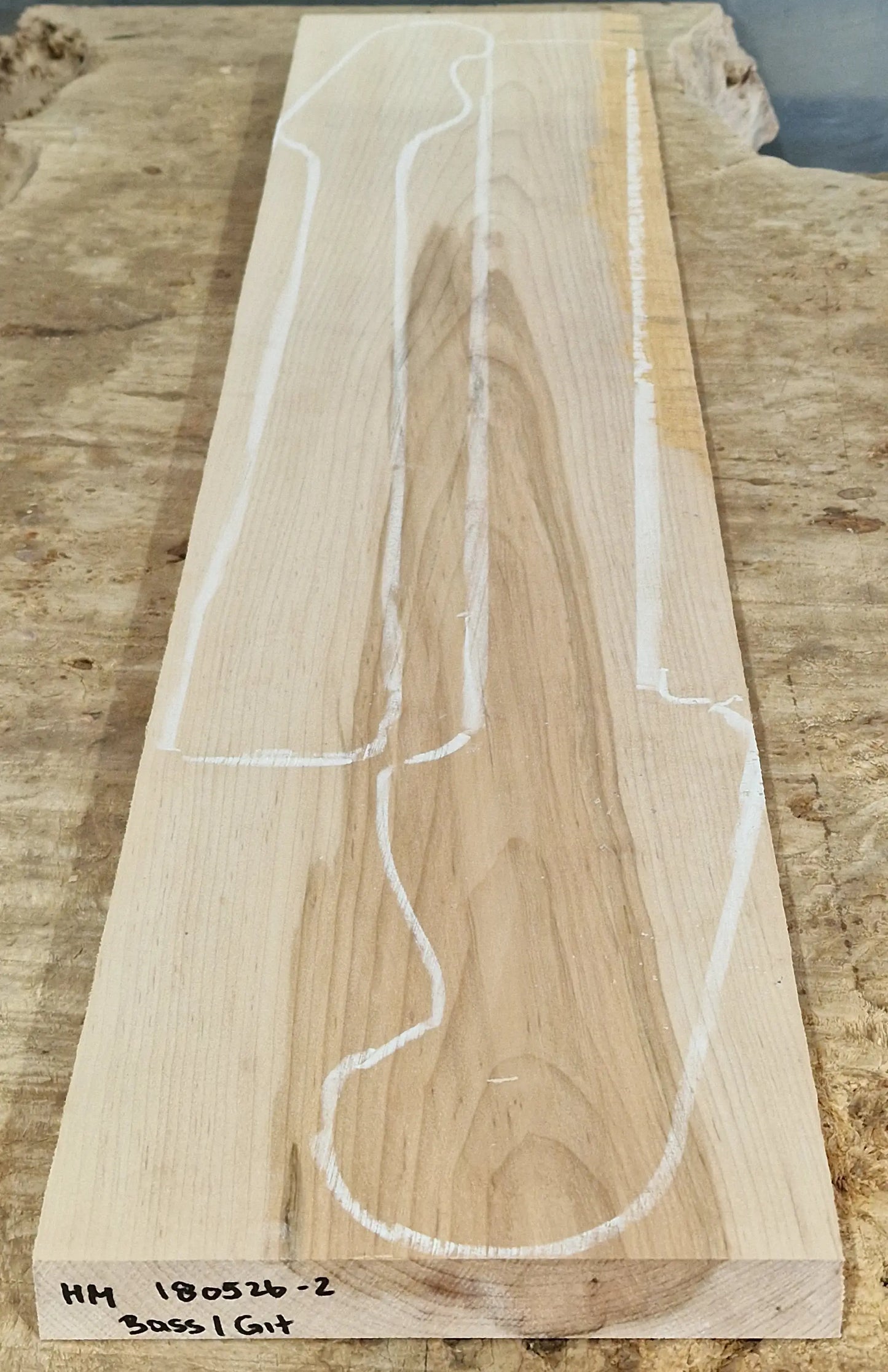Halsrohling Hard Maple 180526-2 Bass/Git
