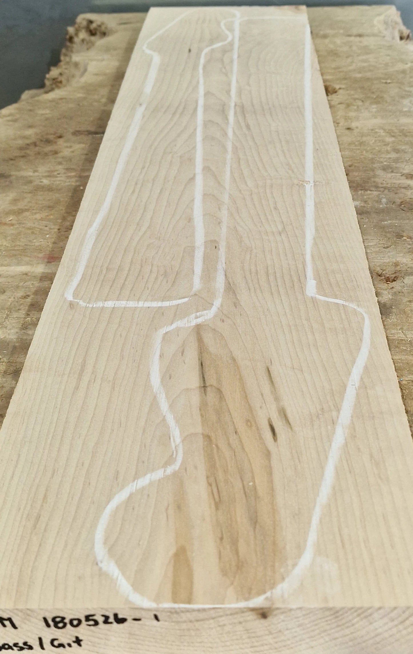 Halsrohling Quilted Hard Maple 180526-1 Bass/Git