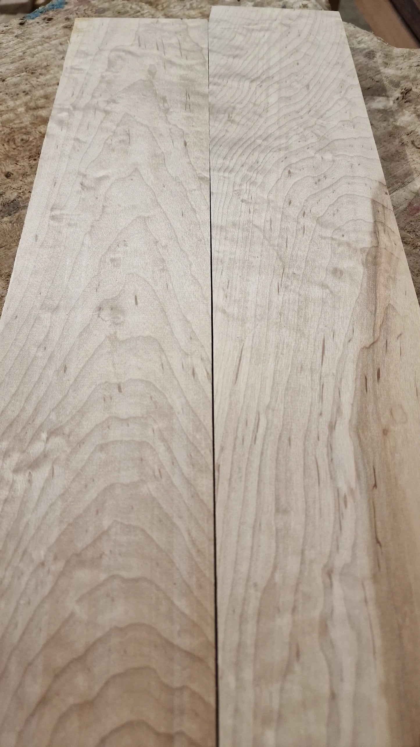 Halsrohling Quilted Hard Maple 180526-5 Set