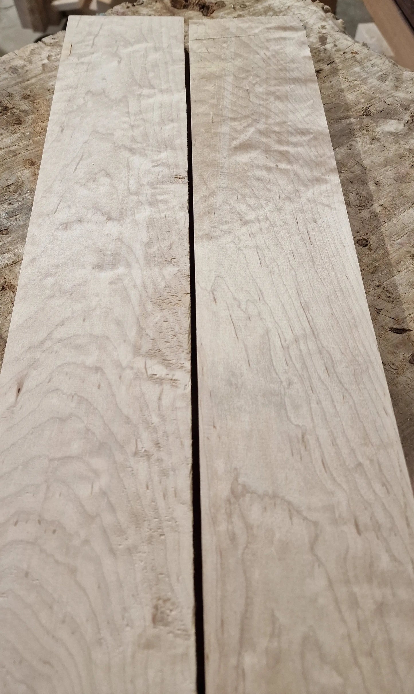 Halsrohling Quilted Hard Maple 180526-5 Set
