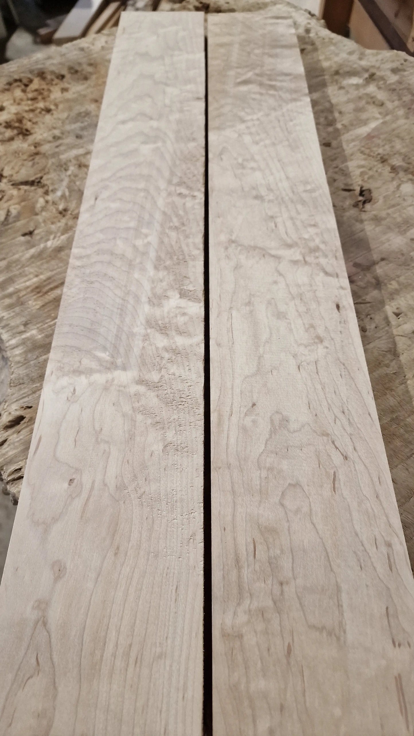 Halsrohling Quilted Hard Maple 180526-5 Set