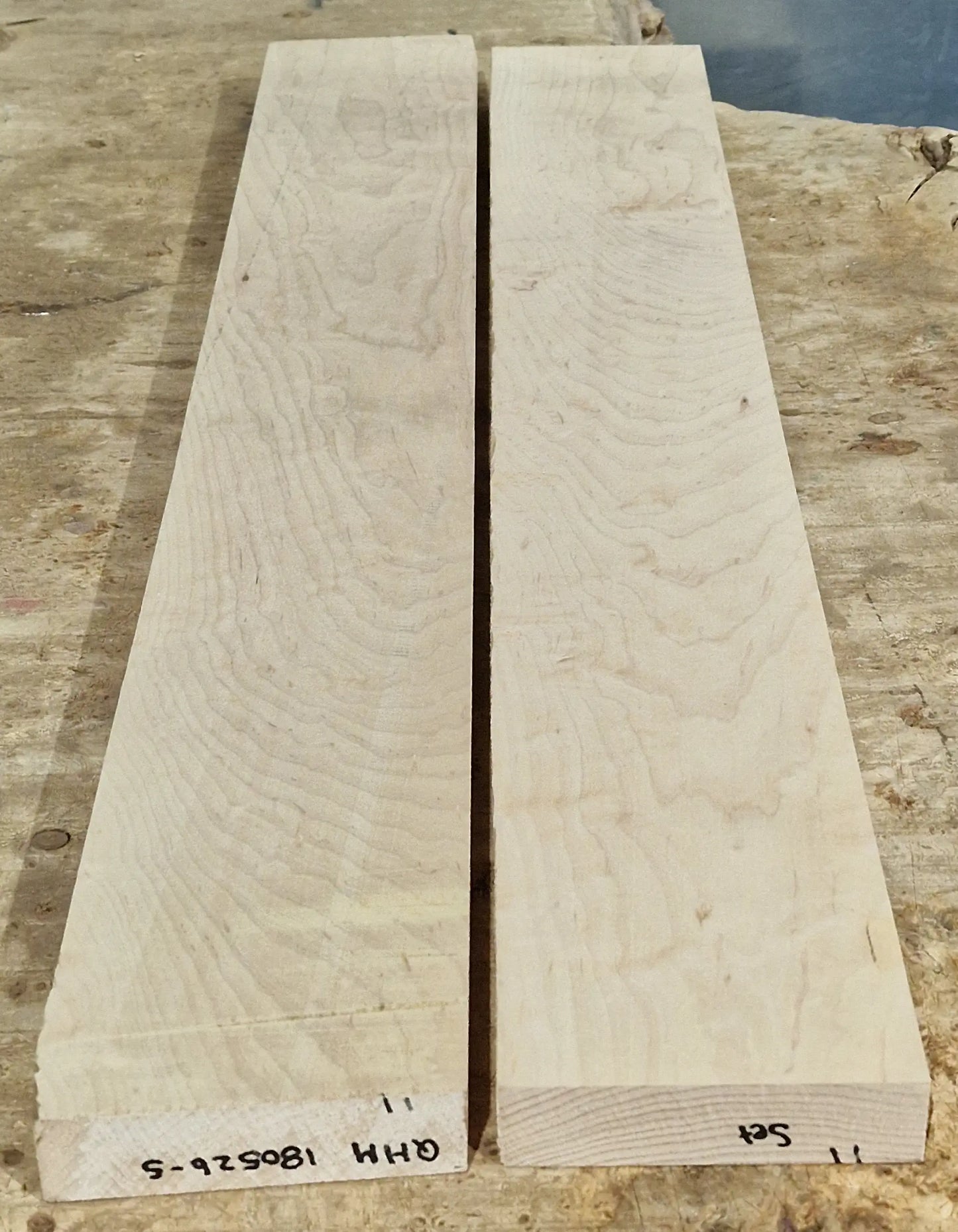 Halsrohling Quilted Hard Maple 180526-5 Set