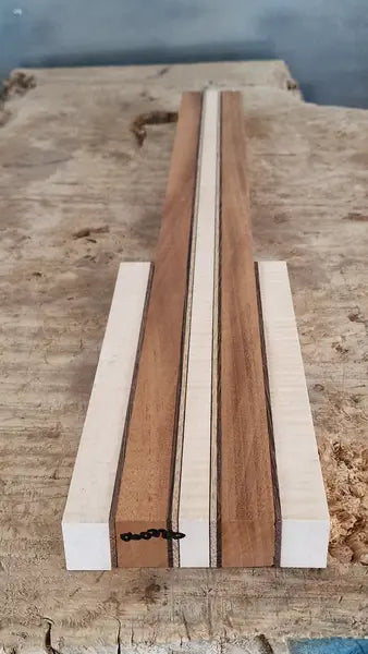 Halsrohling Laminat 13 teilig mit Flügel 060726