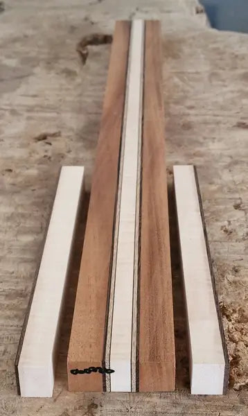 Halsrohling Laminat 13 teilig mit Flügel 060726