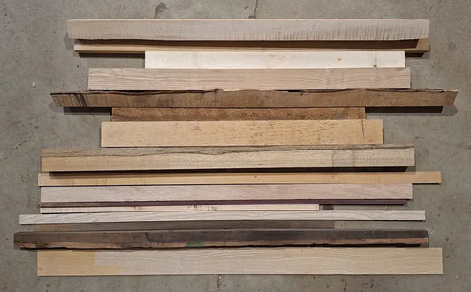 Gemischtes Leistenpaket aus verschiedenen Hölzern 4